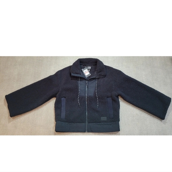 Under Armour Women's Legacy Sherpa Full-Zip Jacket Black Size XSmall-NWT - Picture 3 of 15